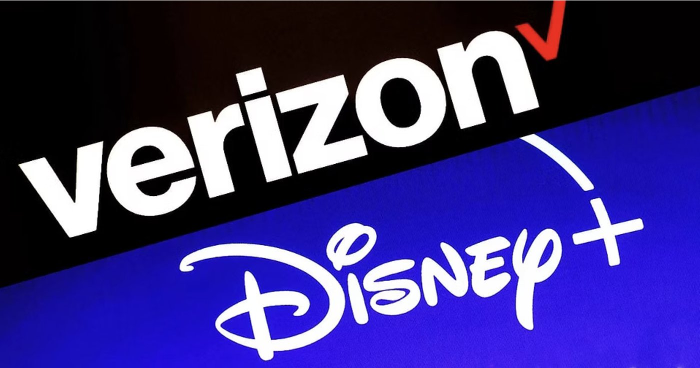 Verizon and Disney logos